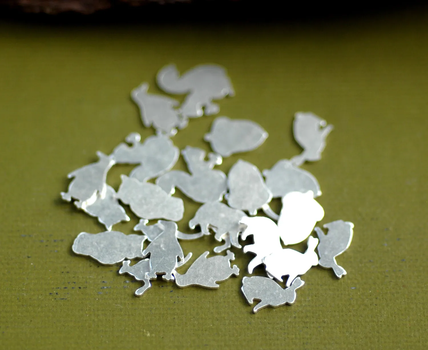Our Most Tiny Metal Blanks - Bear Shaped Mini Blank