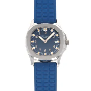Patek Philippe Steel Aquanaut Blue Watch Ref. 4960, Made for the Japanese Market