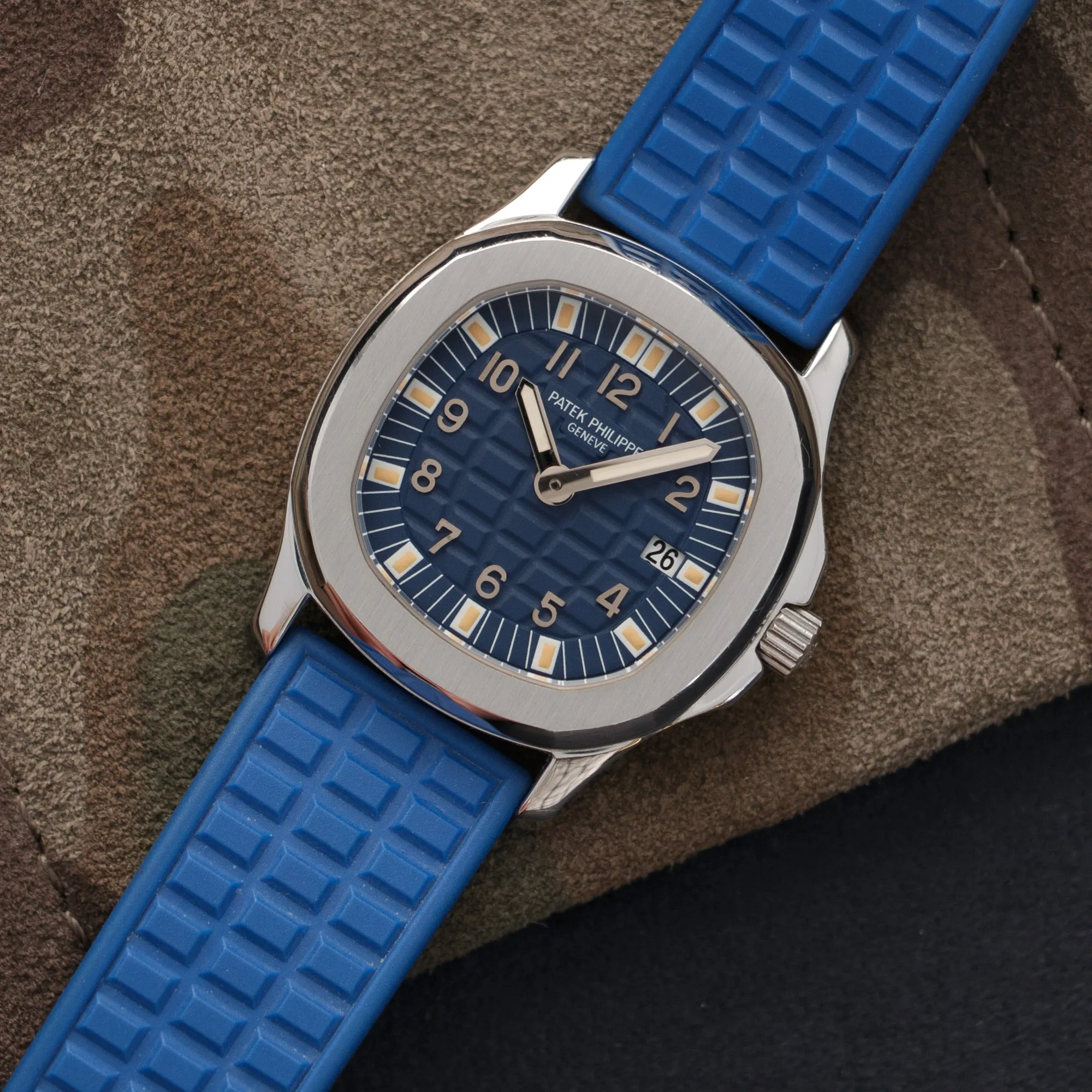 Patek Philippe Steel Aquanaut Blue Watch Ref. 4960, Made for the Japanese Market