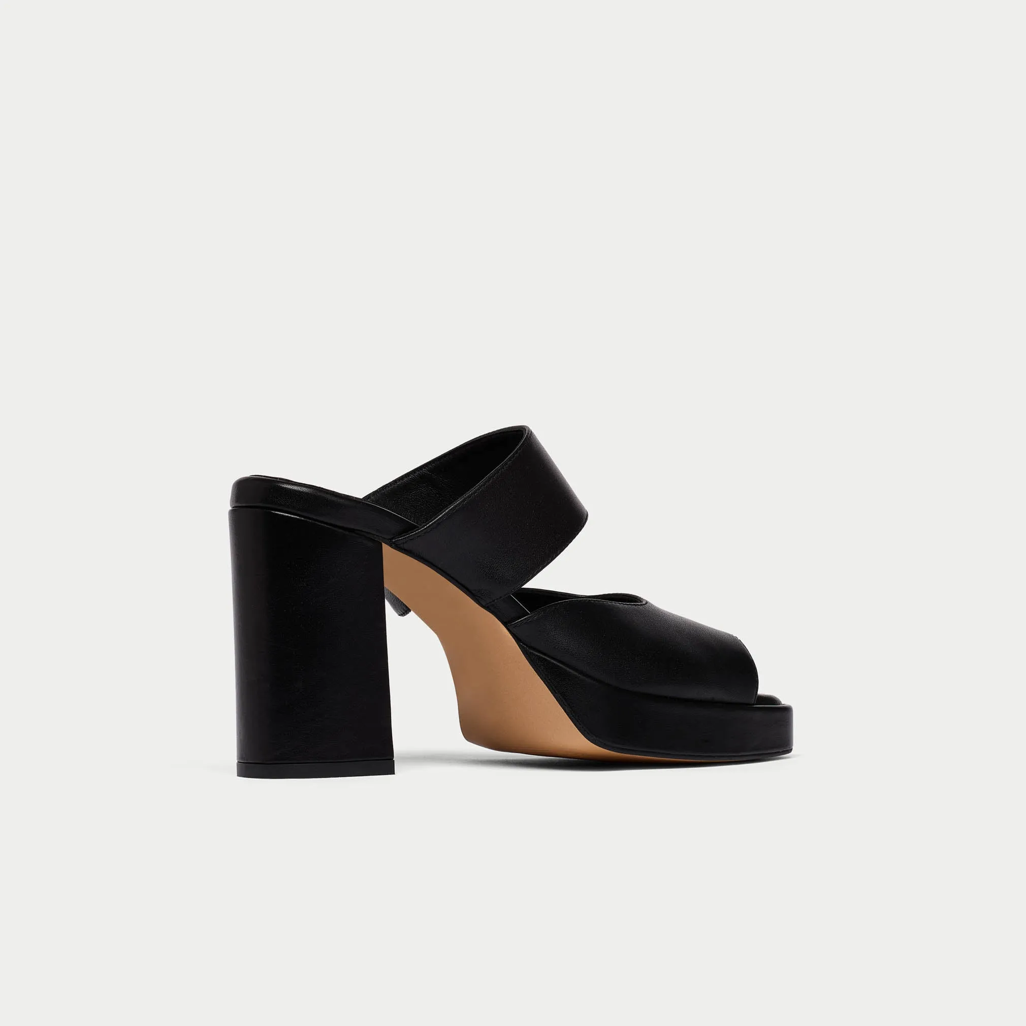 Paulette - Black Leather