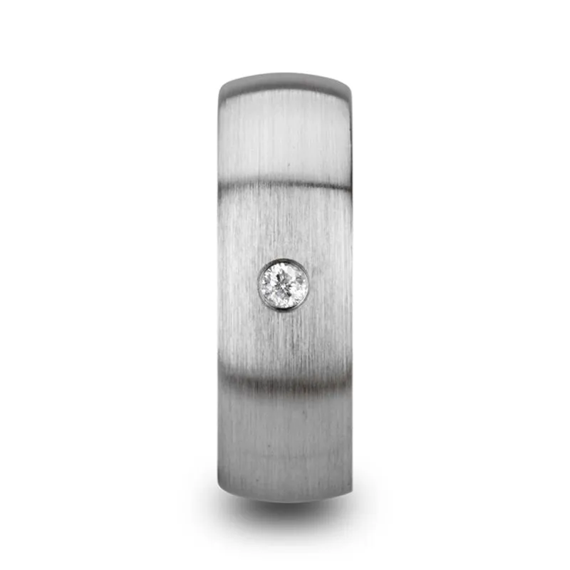 PEGASUS | Tungsten Ring White Diamond