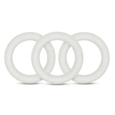 Performance - Vs2 Pure Premium Silicone Cockrings  - Small - White