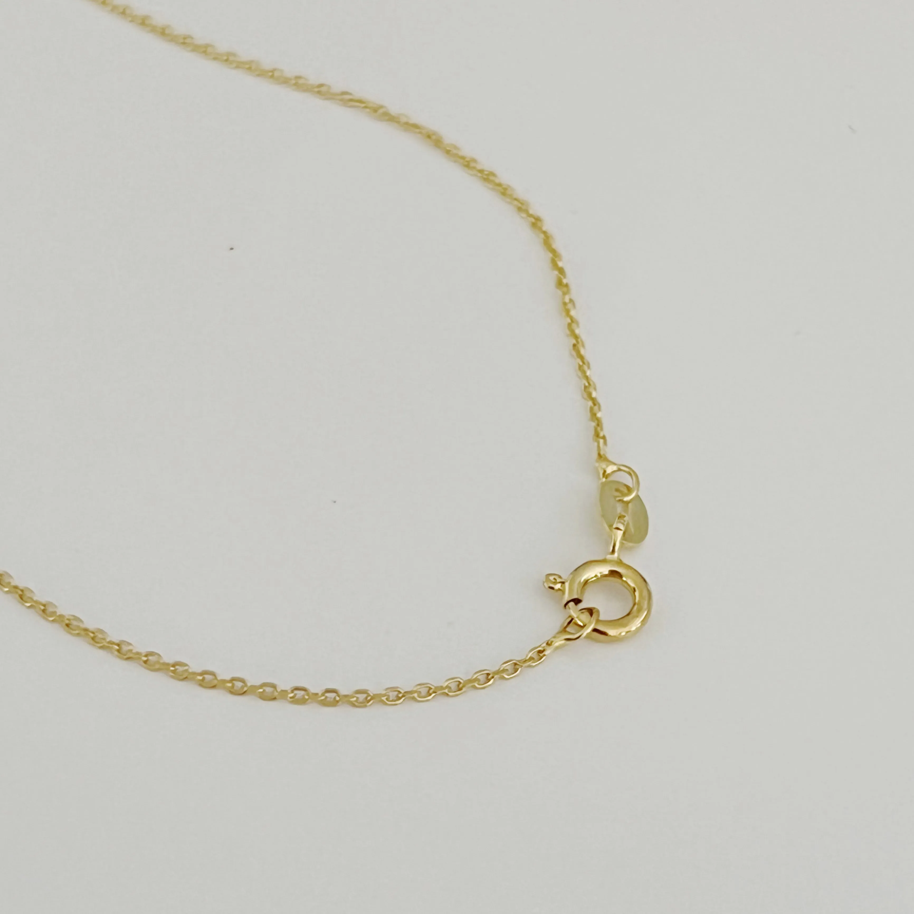 Personalized Enamel Evil Eye Necklace - Gold