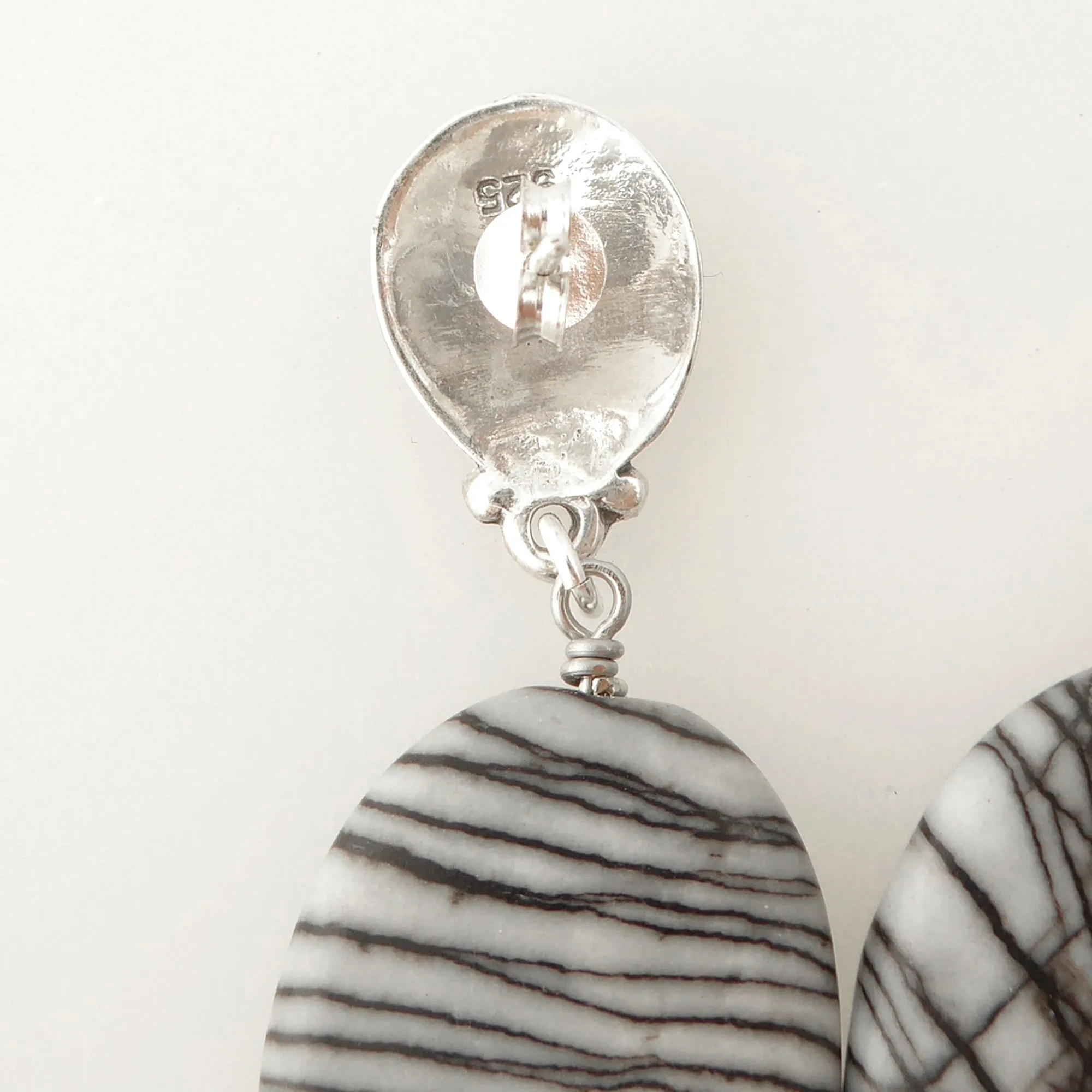 Picasso jasper earrings