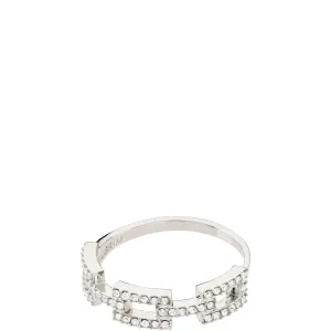 Pilgrim Coby Silver Crystal Ring