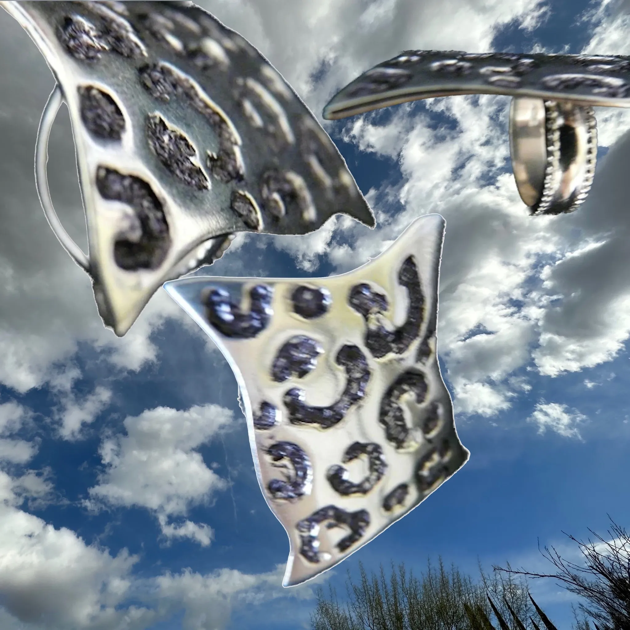 "Seeing Spots" Leopard Skin Cocktail Ring