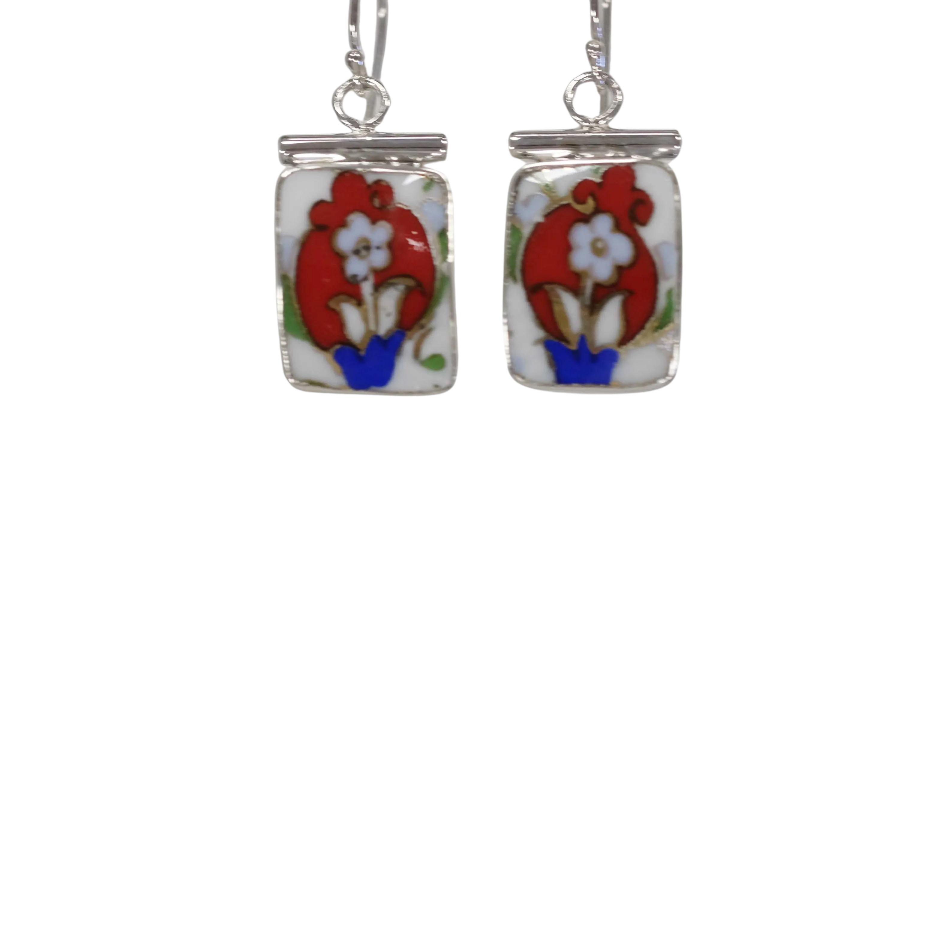 Red White and Blue Earrings