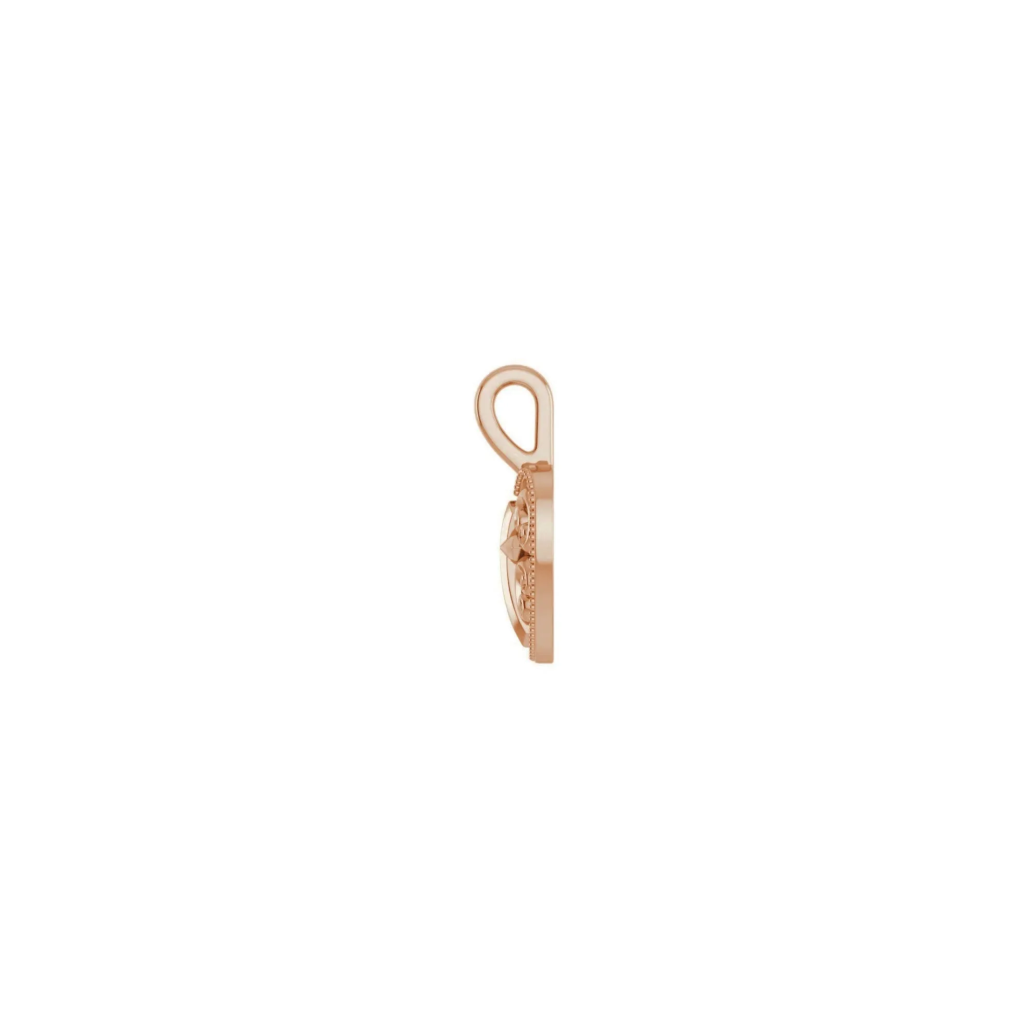 Religious Cross Heart Pendant