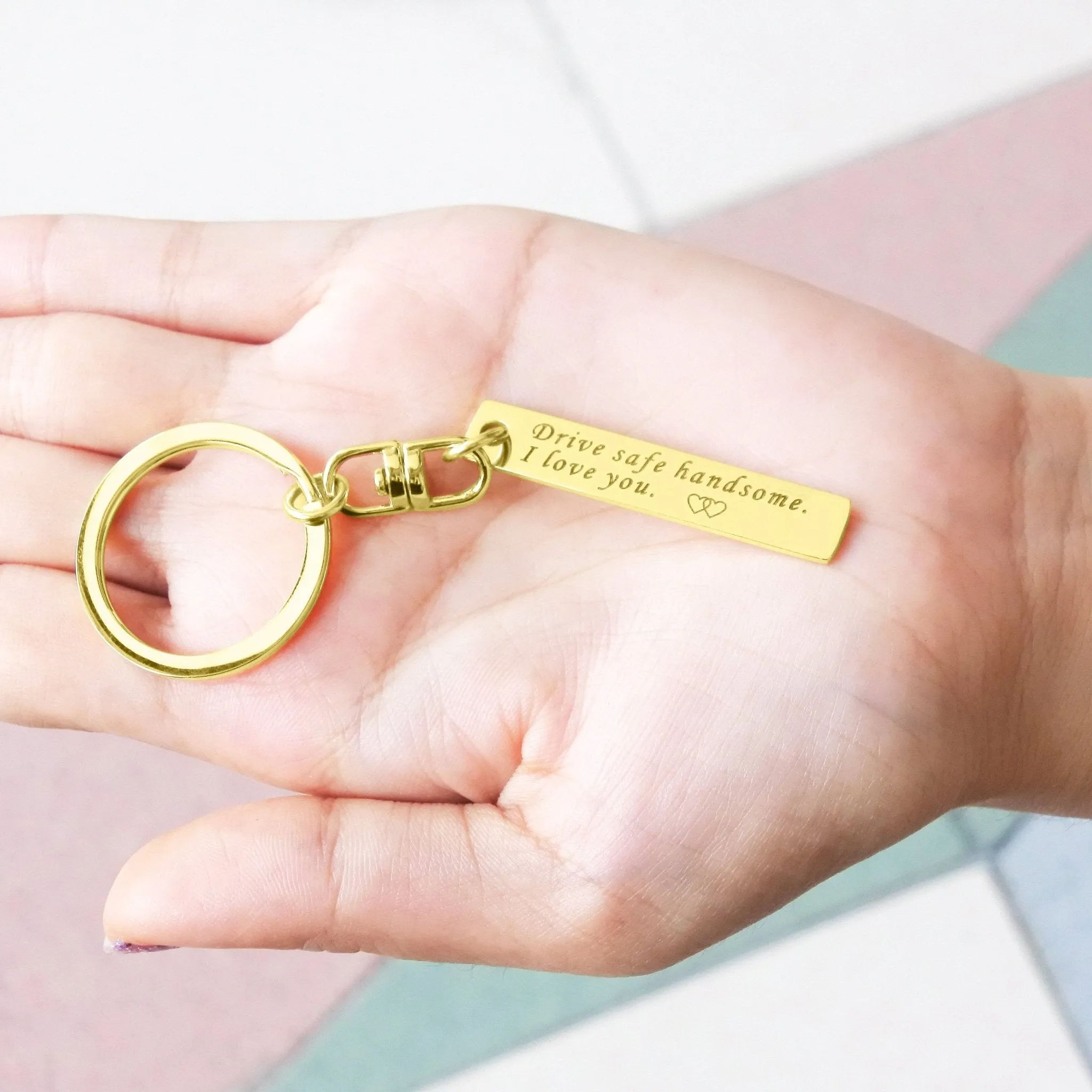 Reminder Tag Keyring