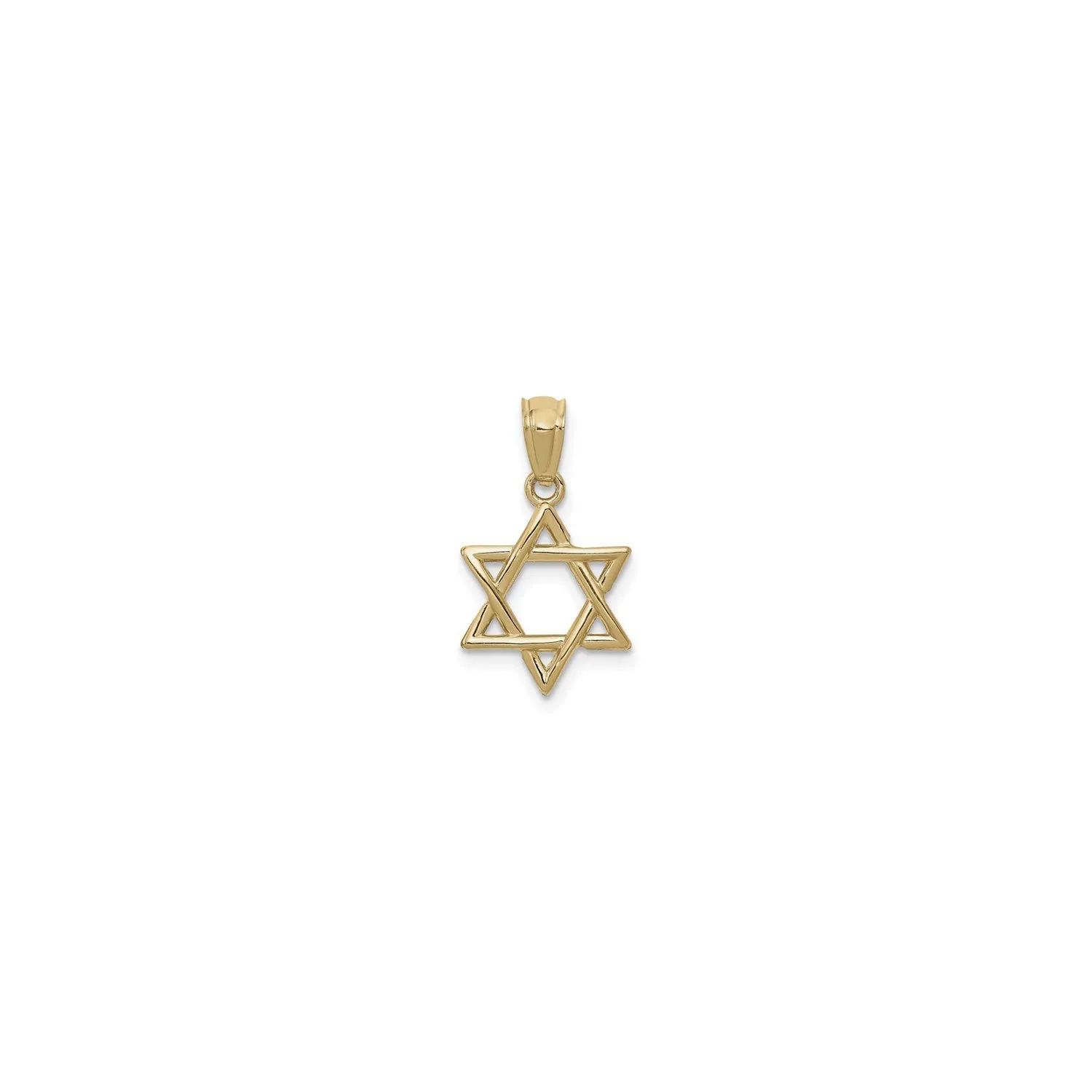 Reversible Star of David Pendant (14K)