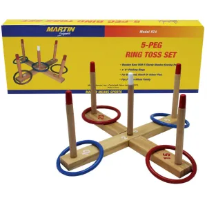 Ring Toss Game Wood