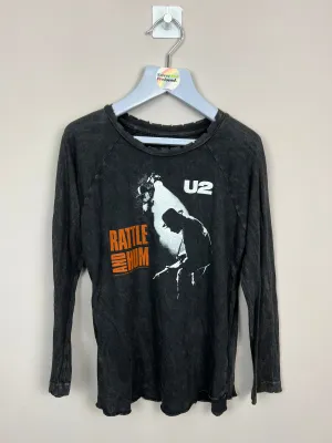 Rowdy Sprout U2 band T-shirt 4y  - New