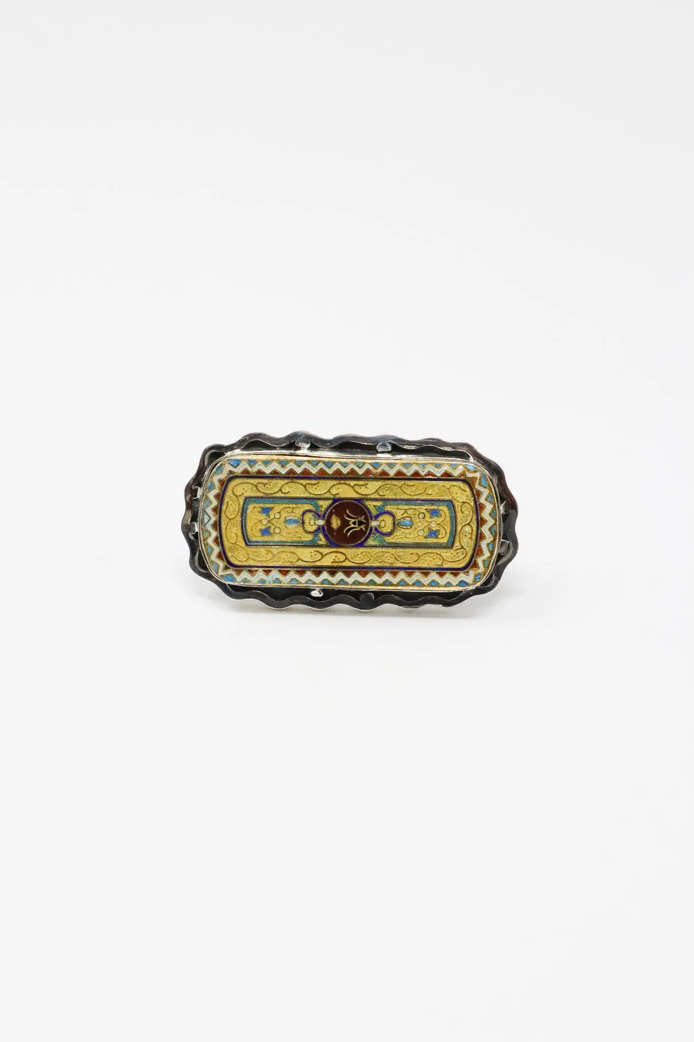 Sally Bass Turkish Cloisonne Ring