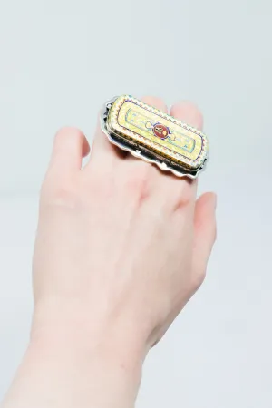 Sally Bass Turkish Cloisonne Ring
