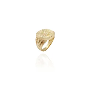 Seal of Solomon Signet Ring (14K)