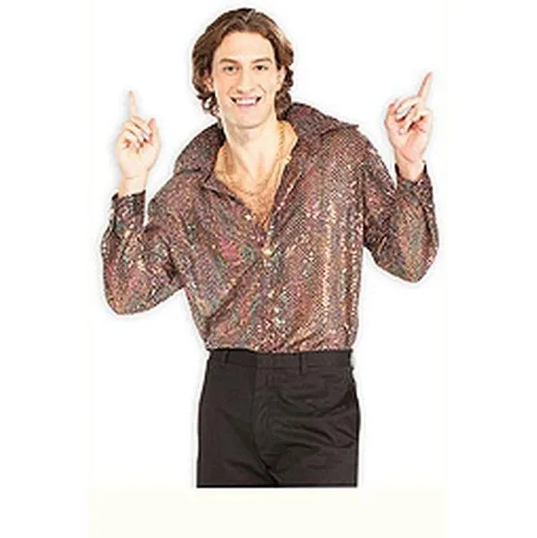 Sequin Disco Shirt Size Xl