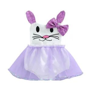 Sequin Tutu Bunny Romper
