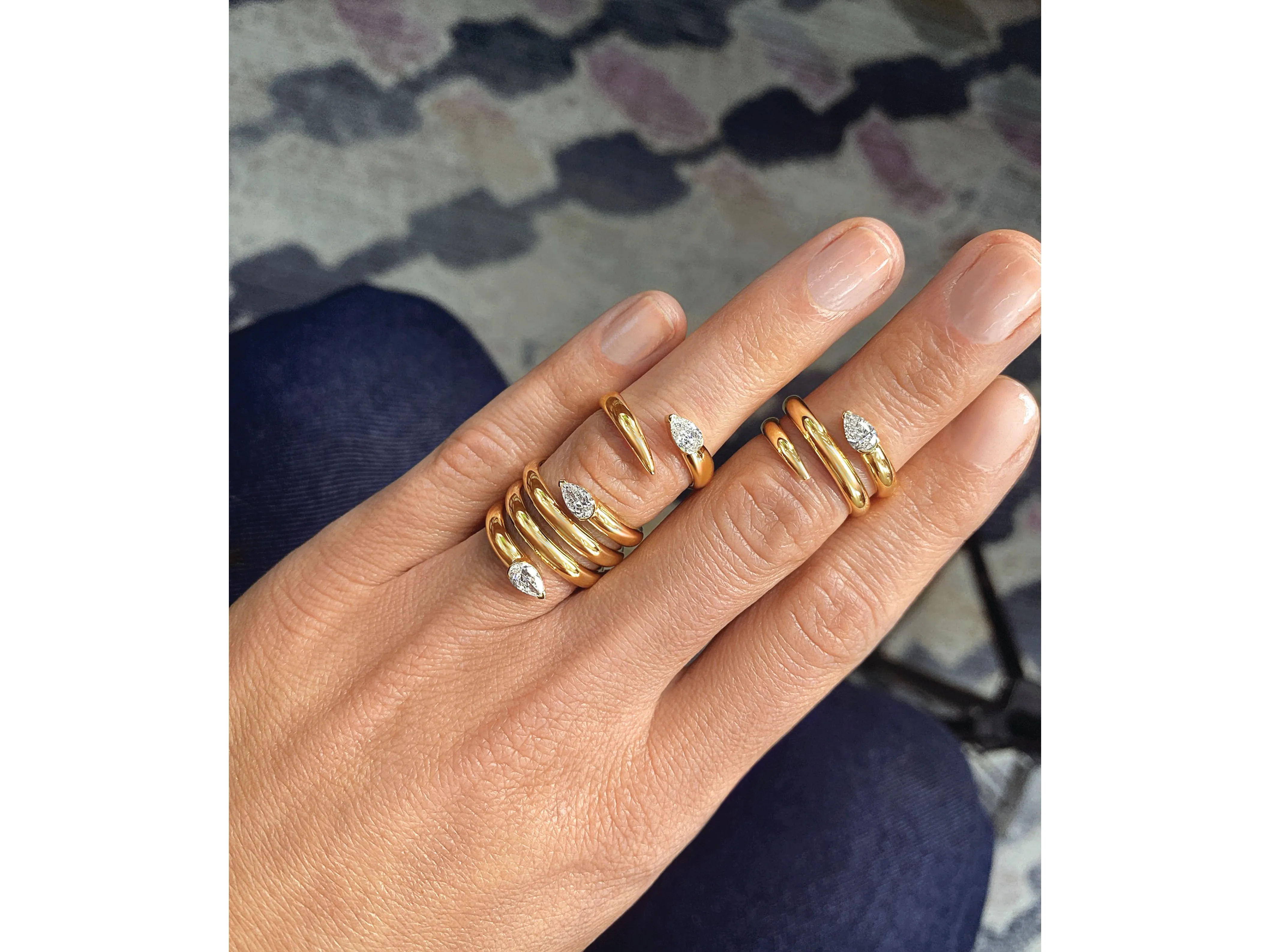 Single Wrap Tip to Tail Ring