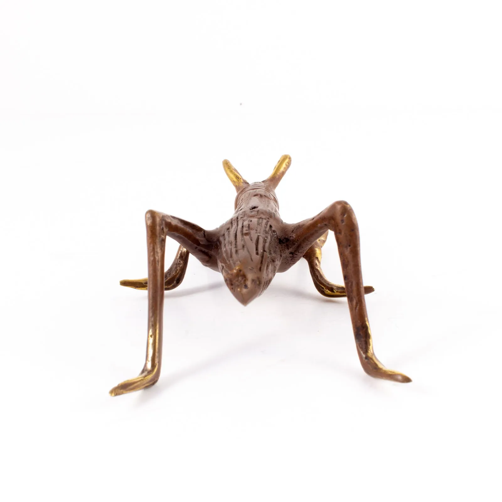 Small Mid-Century Brass Insect