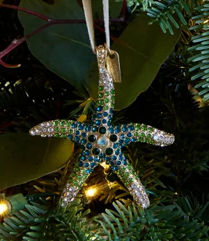 Sparkling Starfish Ornament