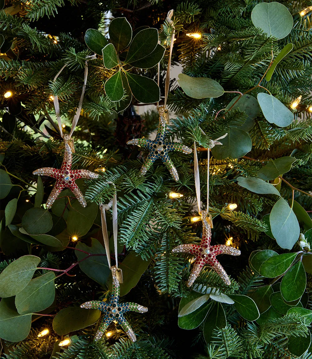 Sparkling Starfish Ornament