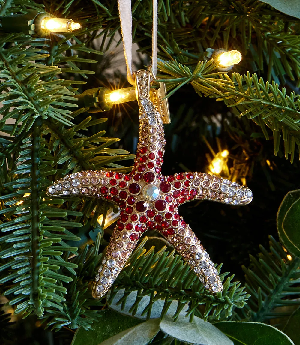Sparkling Starfish Ornament