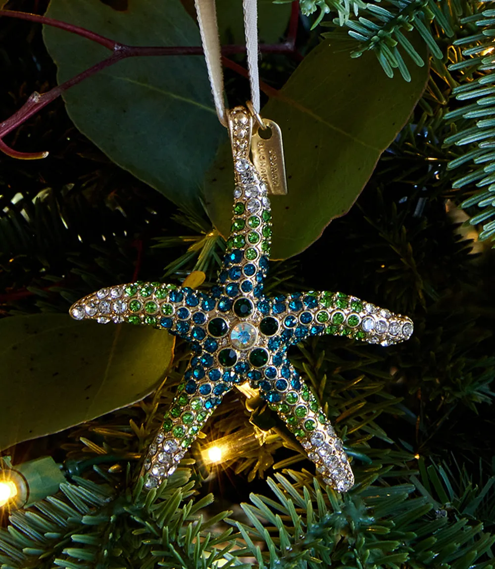 Sparkling Starfish Ornament