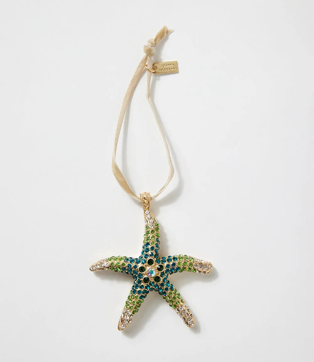 Sparkling Starfish Ornament