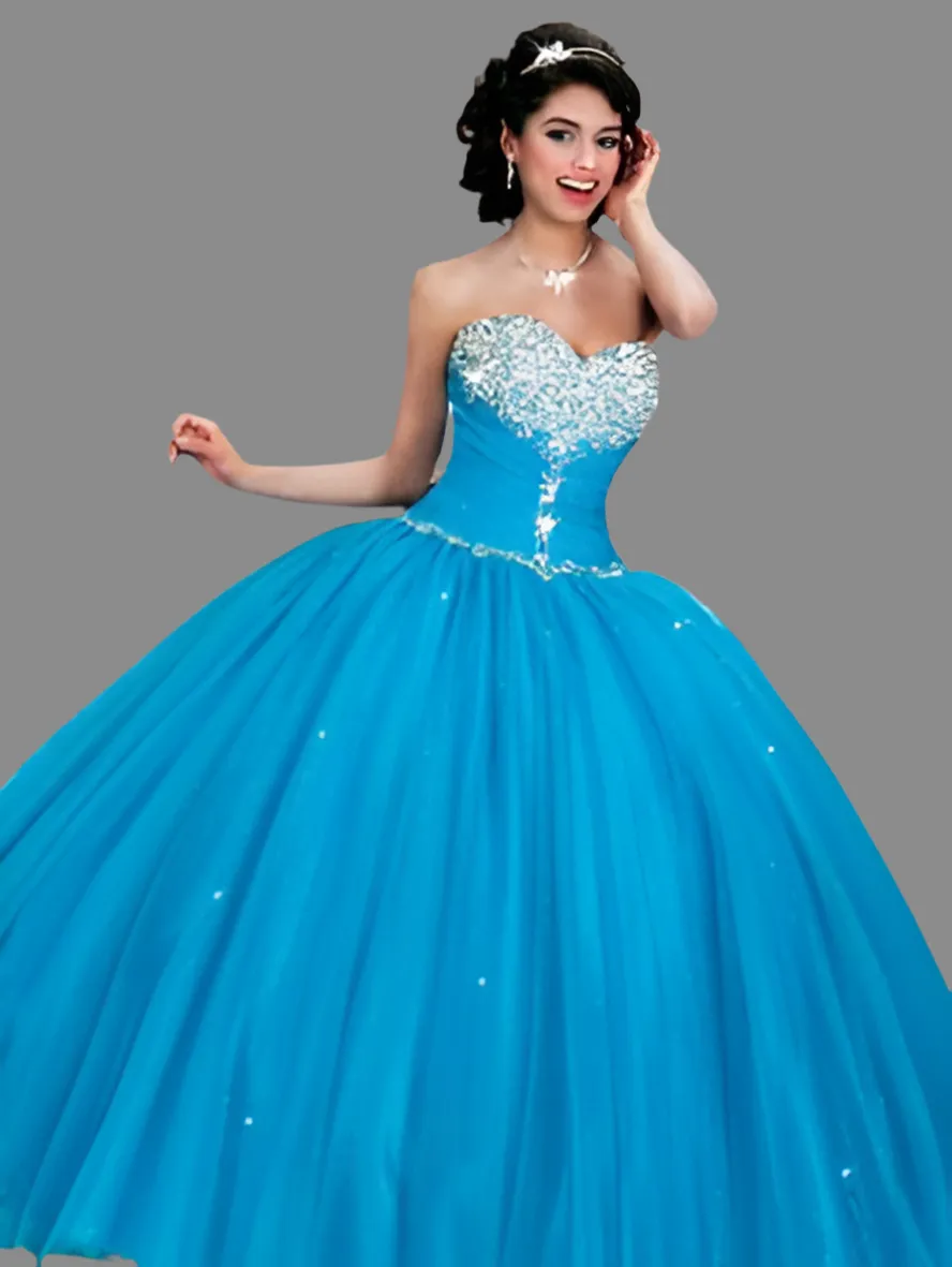 Sparkling Tulle Ballgown