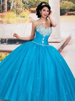 Sparkling Tulle Ballgown