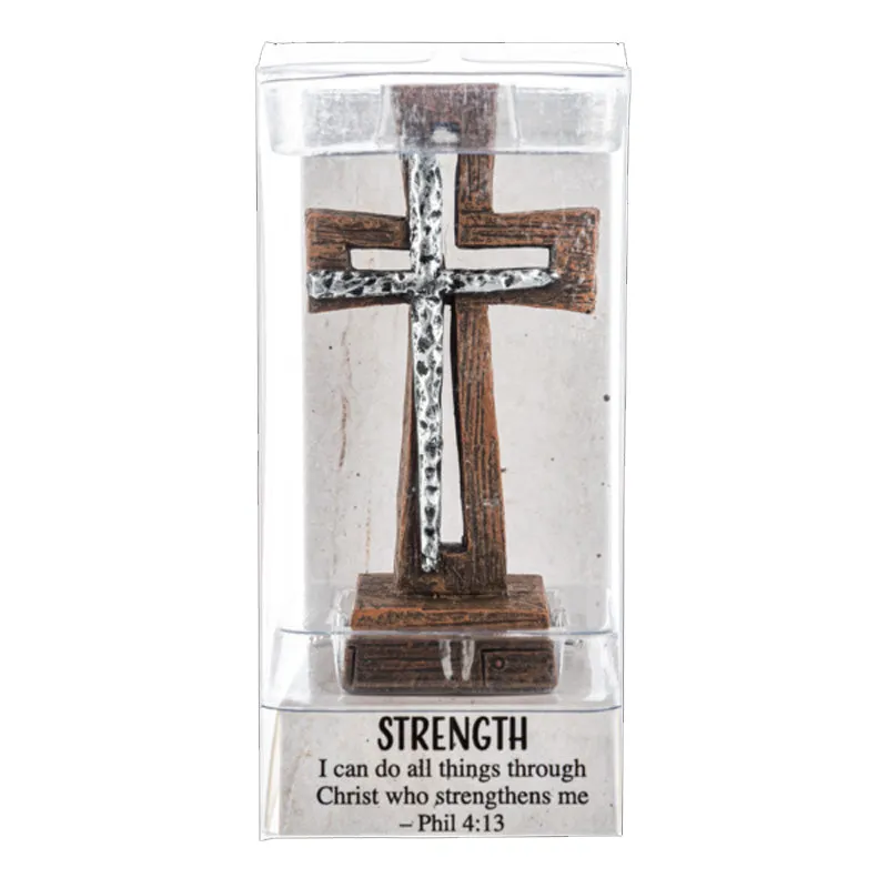 Standing Cross of Faith Figurines, 6 choices