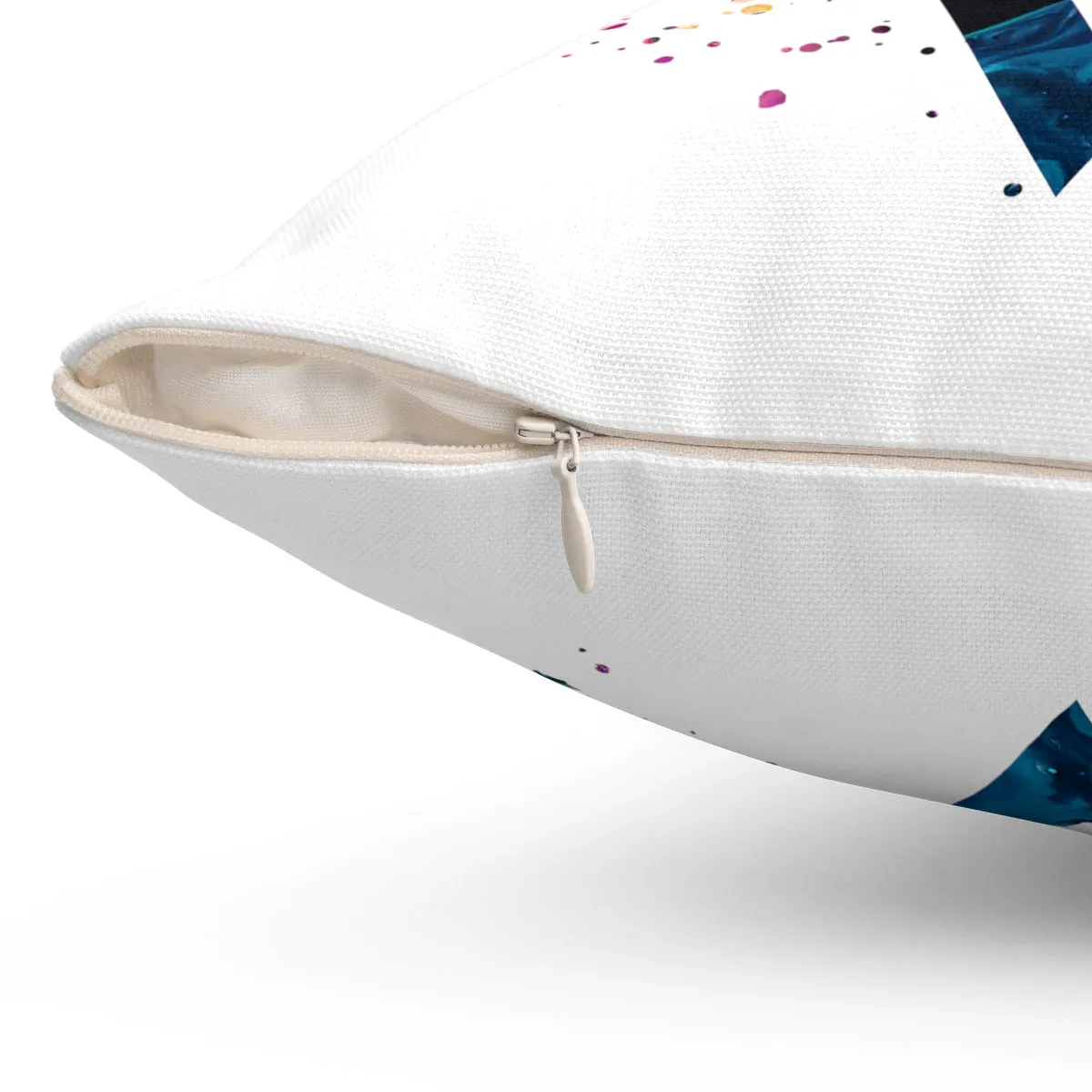 Star Of David Square Pillow