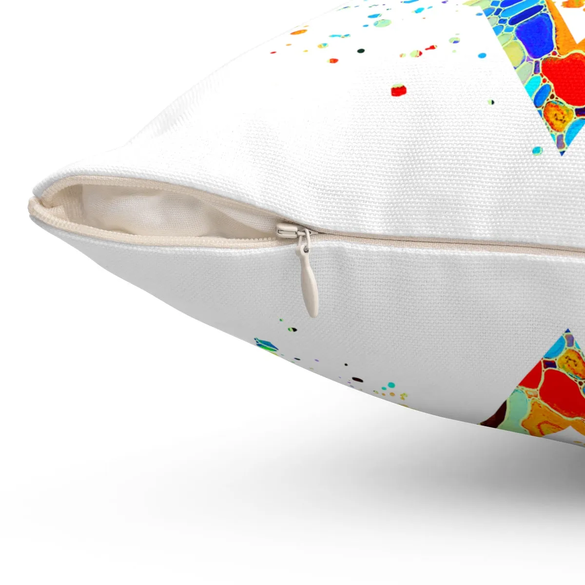 Star Of David Square Pillow