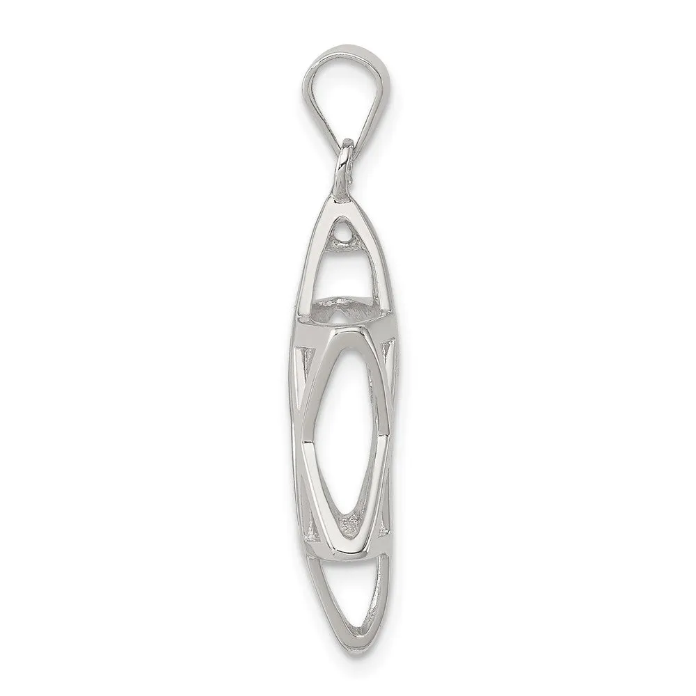 Sterling Silver Puffed Star of David Pendant