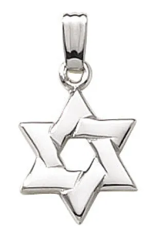 Sterling Silver Star of David Charm