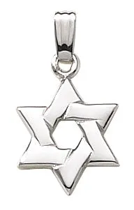 Sterling Silver Star of David Charm
