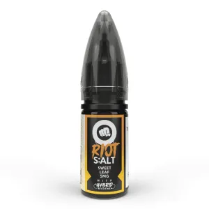 SWEET LEAF 10ML NIC SALT E-LIQUID - 5MG | 10MG | 20MG BY RIOT SQUAD