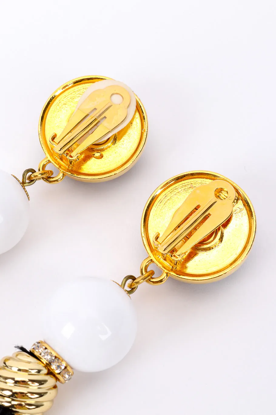 Tassel Ball Drop Earrings II