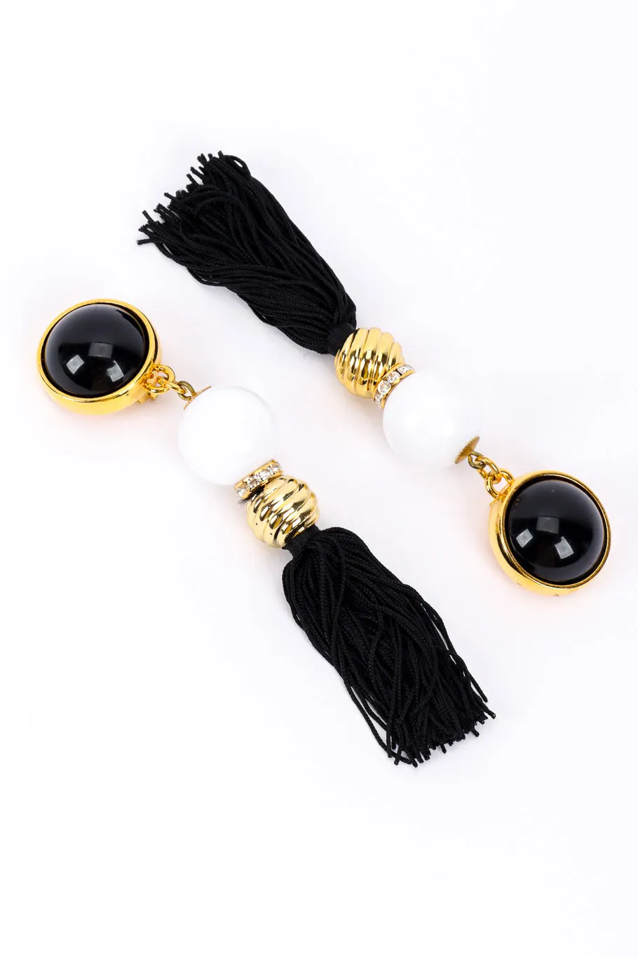 Tassel Ball Drop Earrings II