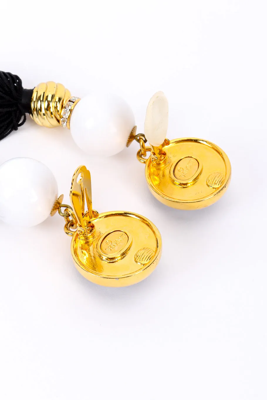 Tassel Ball Drop Earrings II