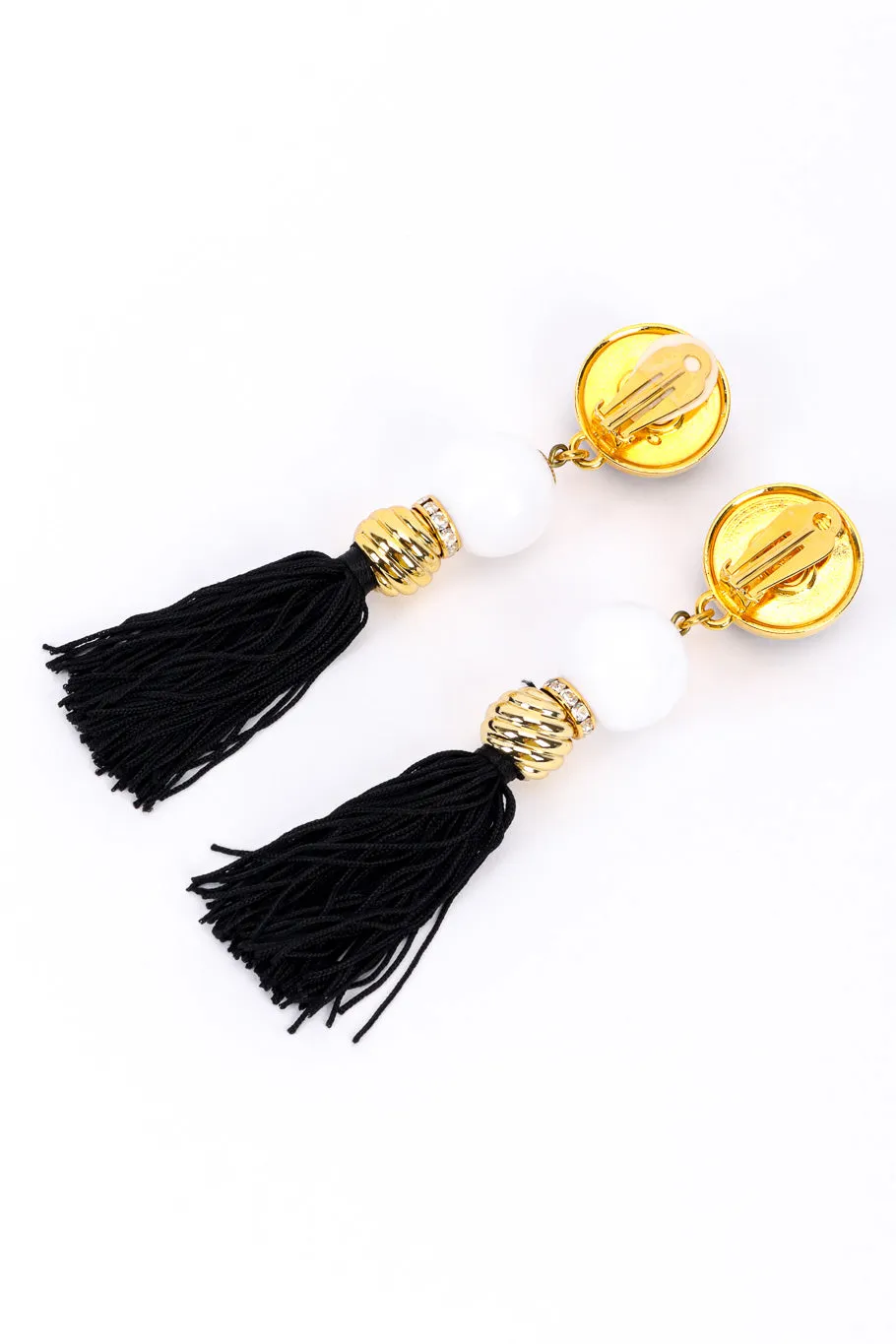 Tassel Ball Drop Earrings II