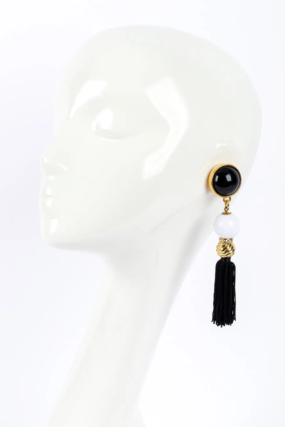 Tassel Ball Drop Earrings II