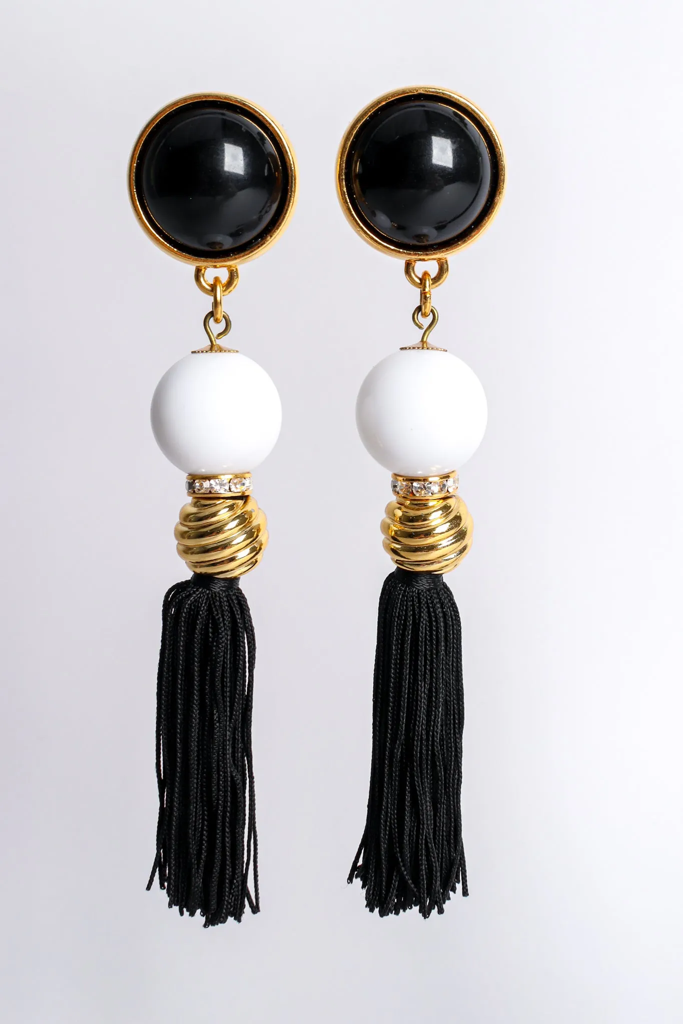 Tassel Ball Drop Earrings