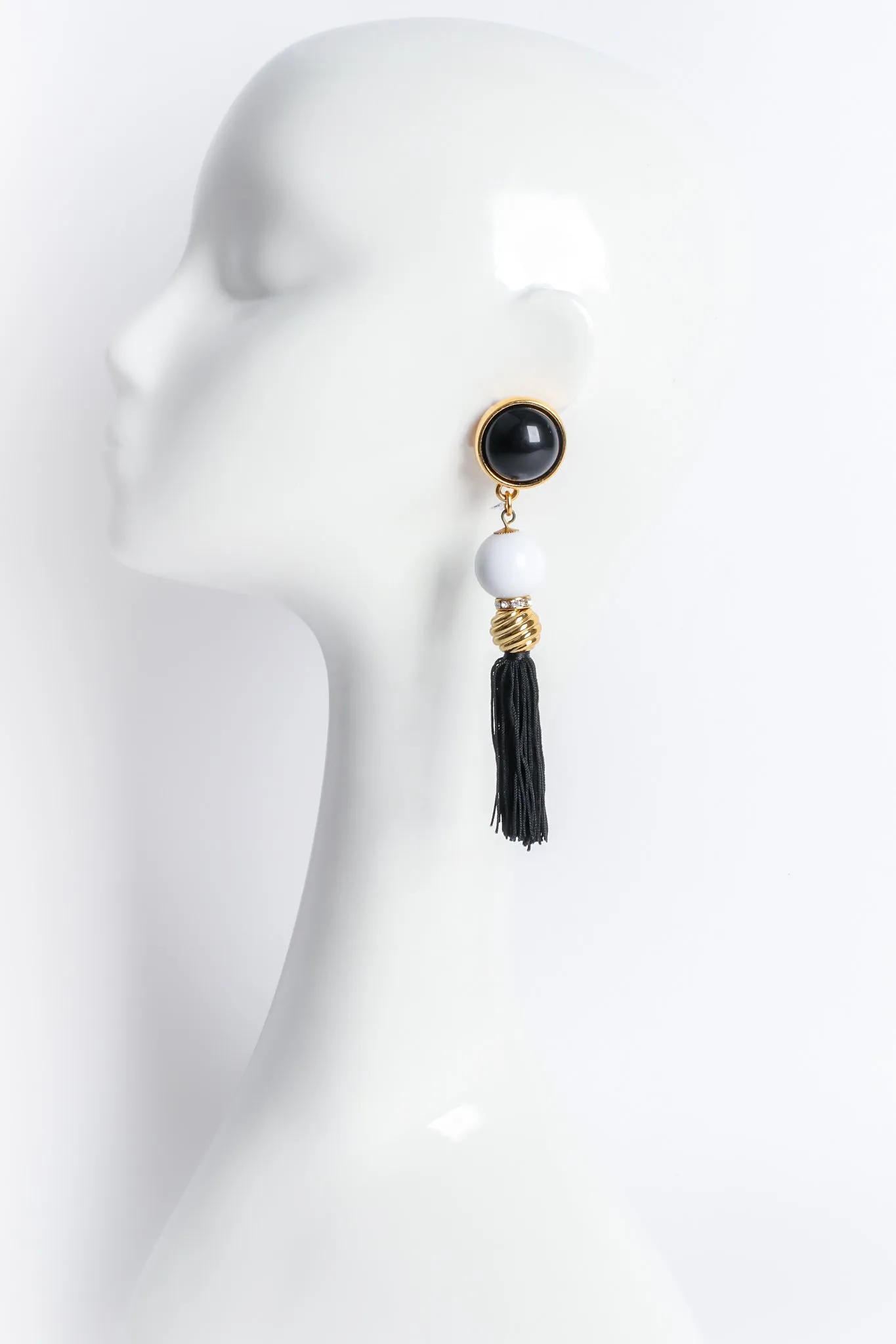 Tassel Ball Drop Earrings