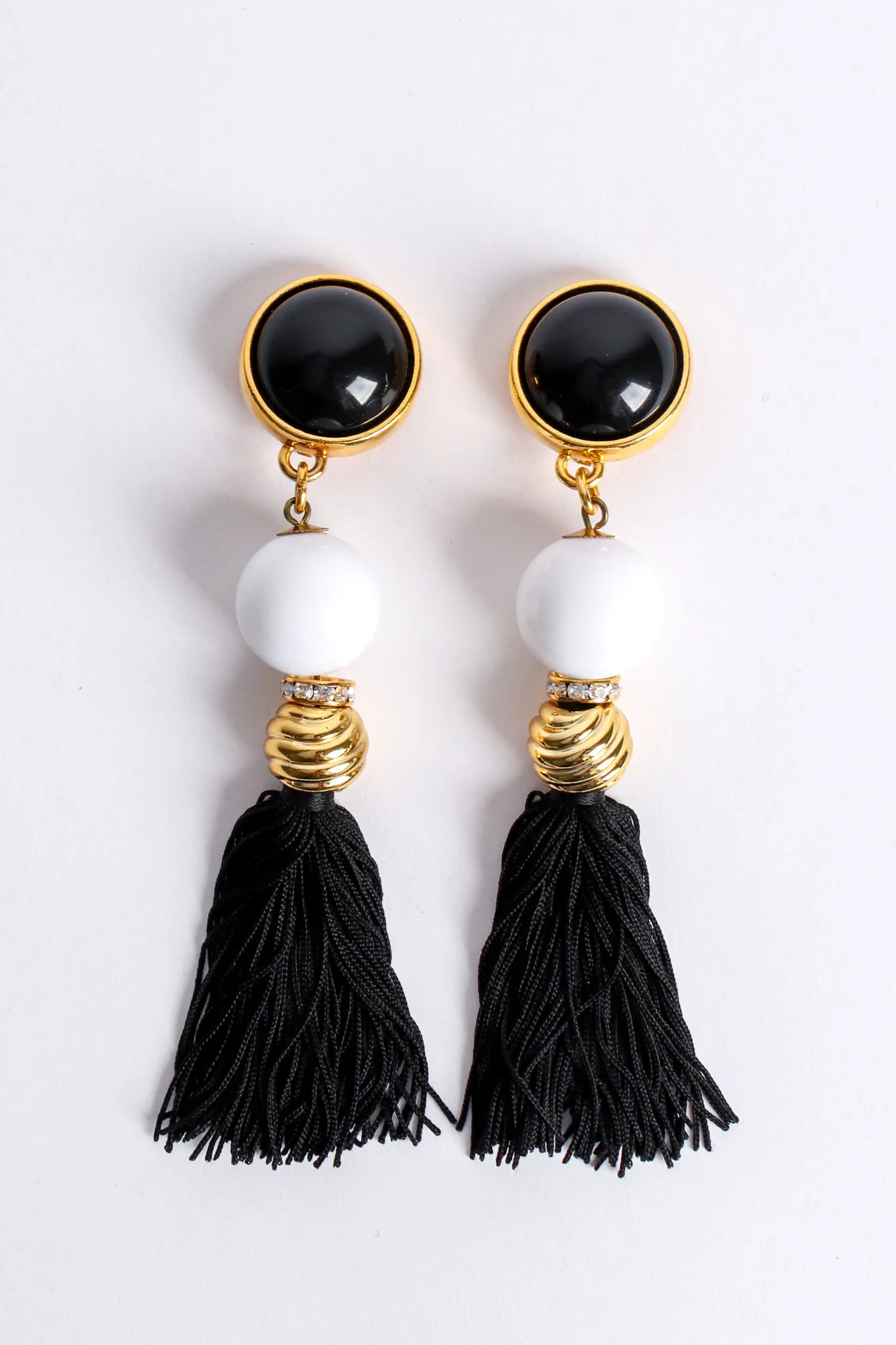 Tassel Ball Drop Earrings