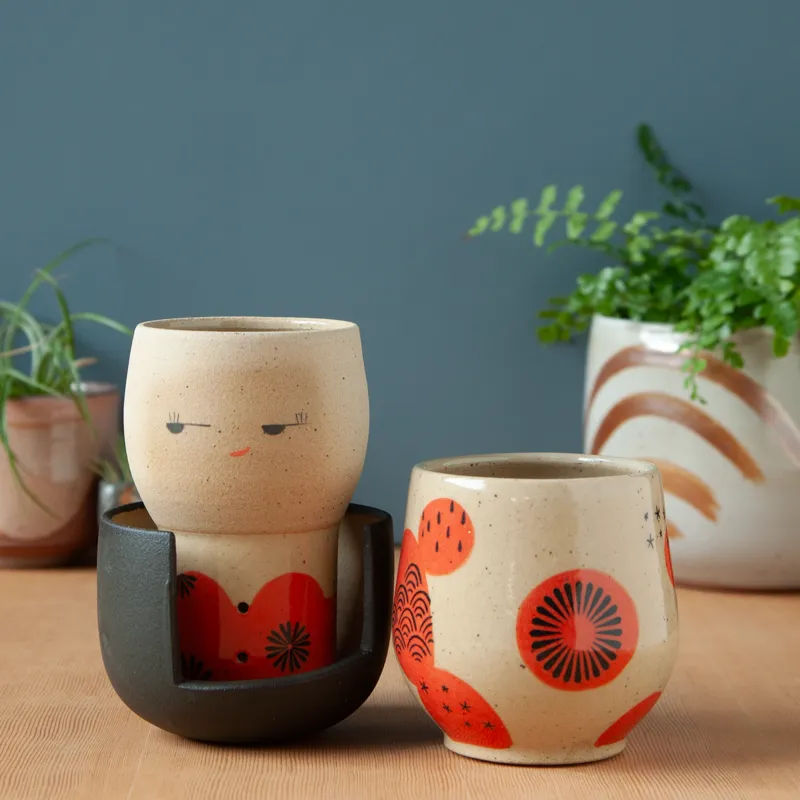 Tea Doll - Red Whimsy