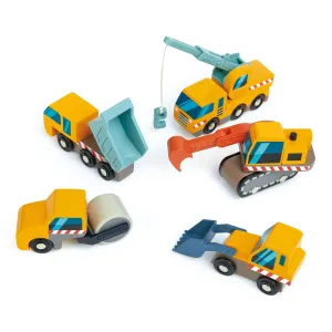 Tender Leaf Wooden Toy Construction Site Set
