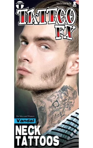 Thug Neck Tattoo FX
