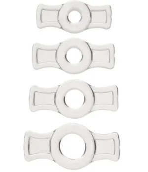 TitanMen Cock Ring Set - Clear