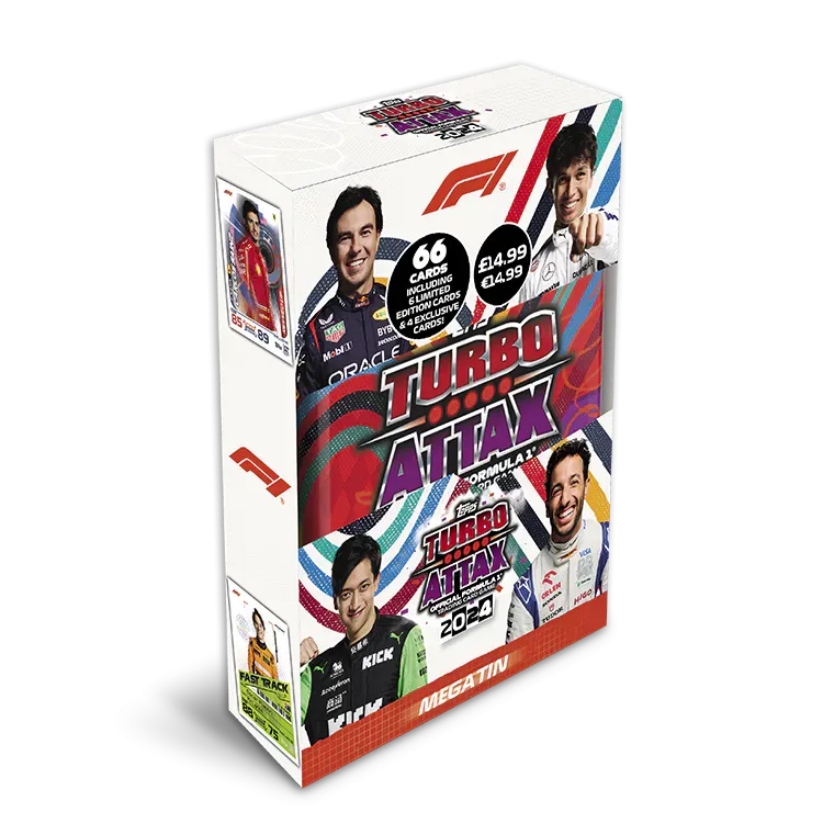 Topps Formula 1 - Turbo Attax 2024 - Mega Tin (Revved Up)